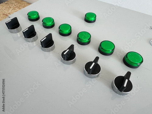 Checking the operation of the electrical distribution cabinet. High quality 4k footage