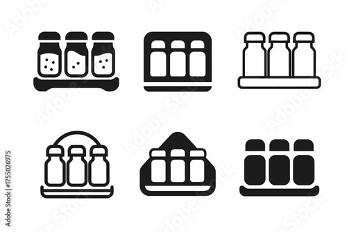 Logo Design Cooking Class. A group of people participating in a cooking class, learning new skills. Set Logo of A group of people participating in a cooking