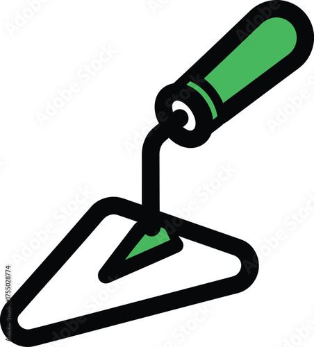 Trowel isolated on white background