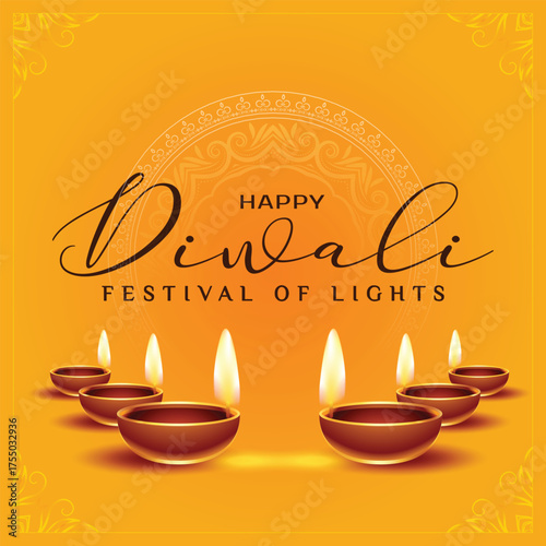 Happy diwali images greetings illustration vector Post 