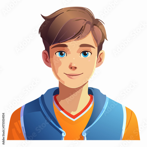Teenager beim Basketball