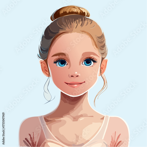 Teenager beim Ballett