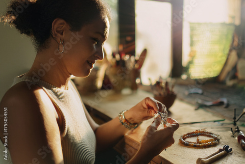 Home-based small business owner 