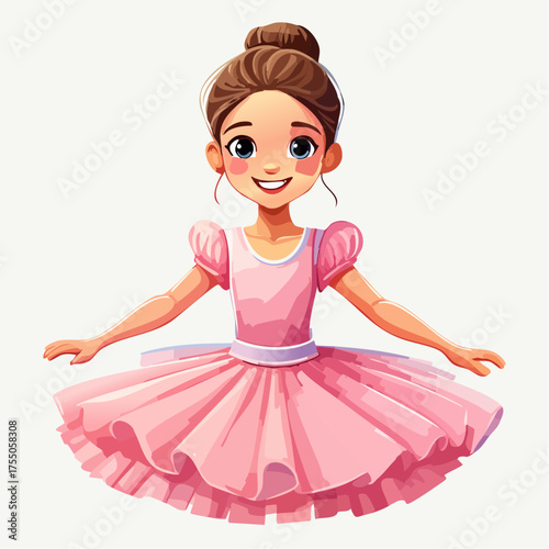 Teenager Ballerina mit Tutu