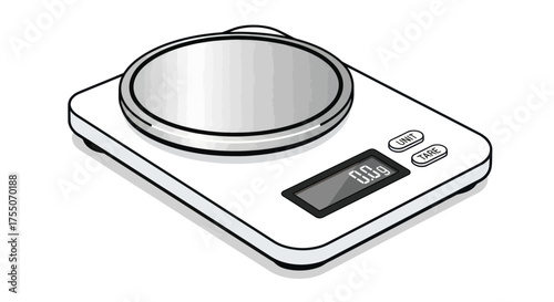 Modern Silver Electric Pressure Cooker with Digital Display and Handle.