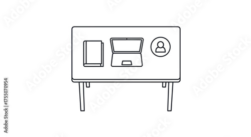 Simple gray podium with three steps for winners vector illustration.