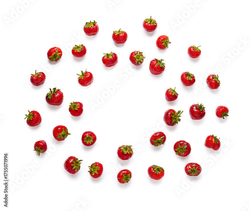 Frame made of sweet ripe st...