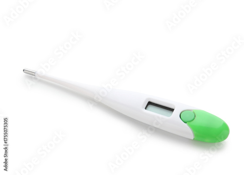 Electronic thermometer on w...