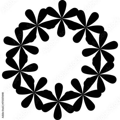 Abstract circular geometric shapes / Formas geométricas circulares abstractas / Abstrakte geometrische Kreisformen