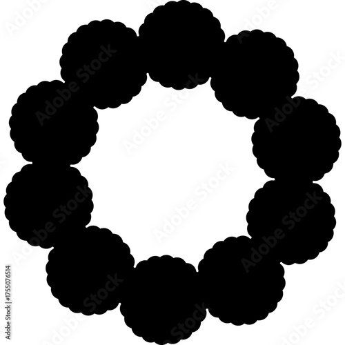 Abstract circular geometric shapes / Formas geométricas circulares abstractas / Abstrakte geometrische Kreisformen