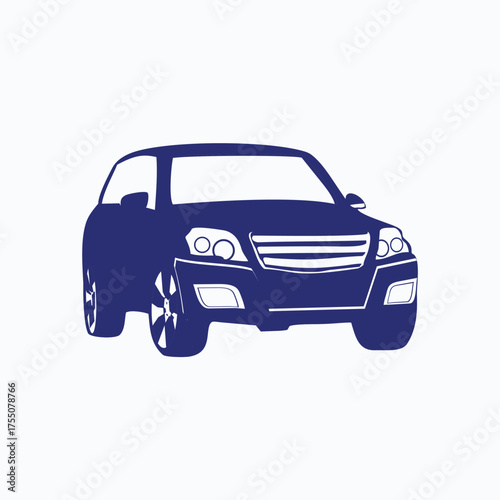 Modern Car Illustration and Vector File