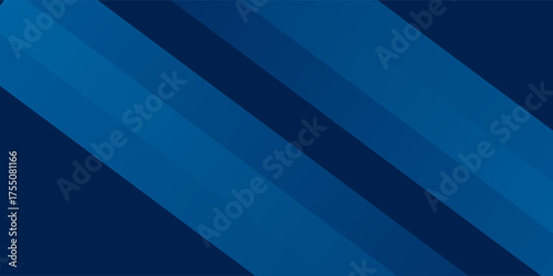 Gradient blue abstract background with a soft curve and smooth lighting. vector
