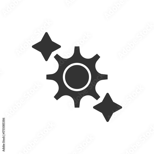 AI Generate Icon - Sparkle Icon	