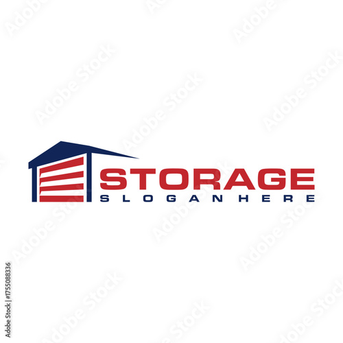 Self storage vector logo