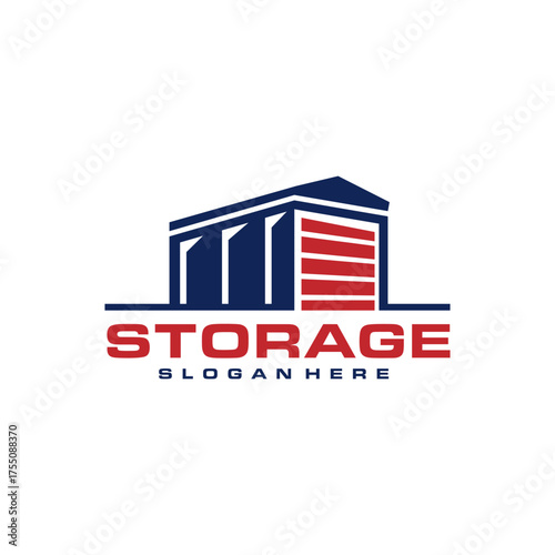 Self storage vector logo