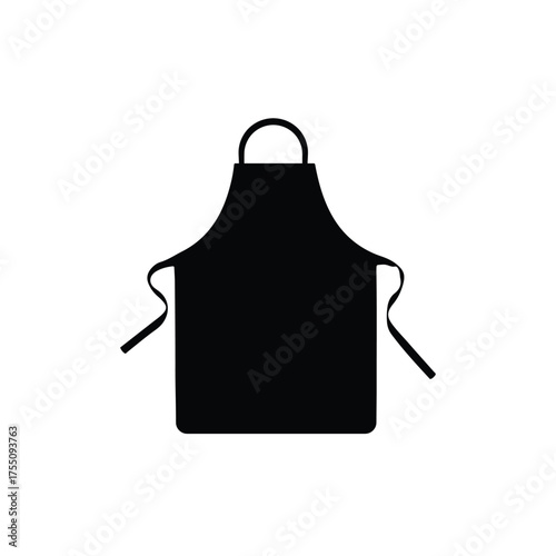 Vector apron isolated on clean background
