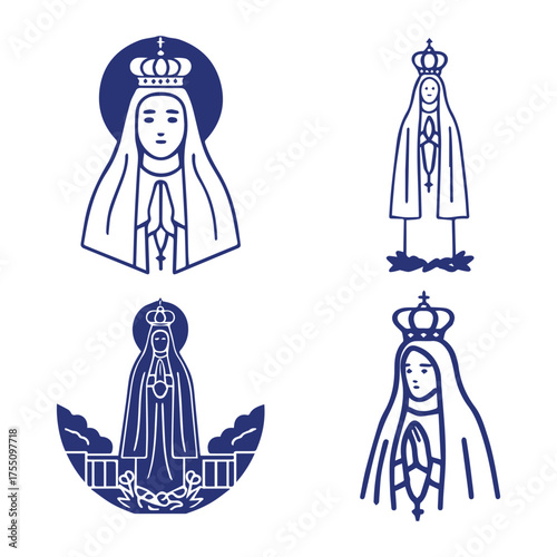 Our Lady of Fatima SVG Bundle