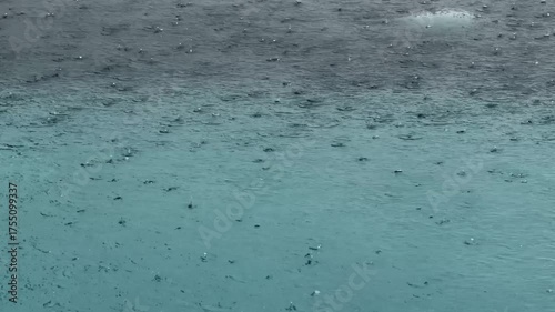 rain on the window