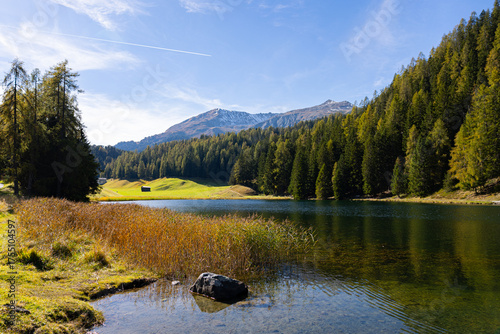 The Serene Beauty of Schwarzsee, Davos