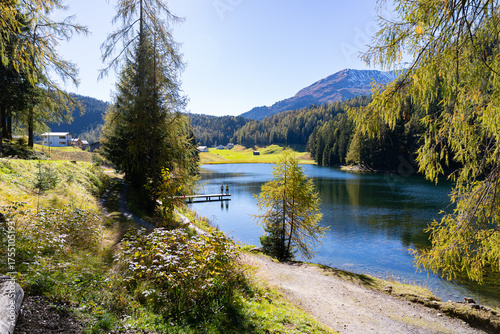 The Serene Beauty of Schwarzsee, Davos