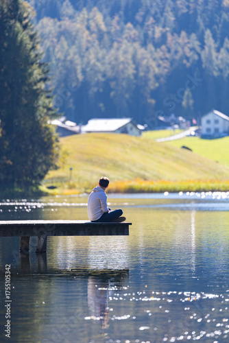 The Serene Beauty of Schwarzsee, Davos
