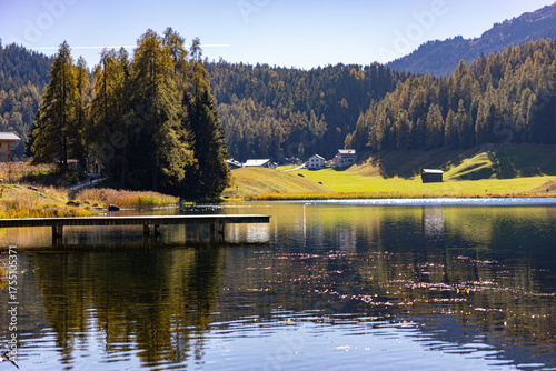 The Serene Beauty of Schwarzsee, Davos