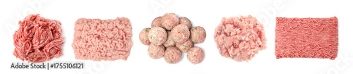 Fotografia Minced mashed food texture