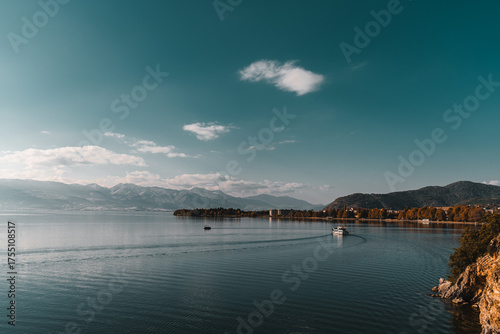 Wallpaper Mural Lake Ohrid, beautiful travel destination scenic views in Macedonia, Europe Torontodigital.ca