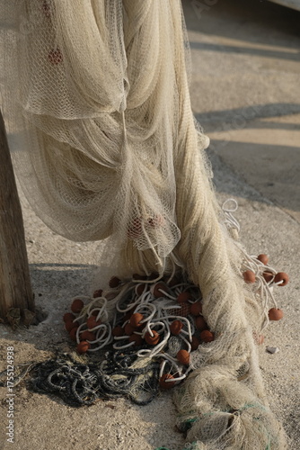 Fototapeta Naklejka Na Ścianę i Meble -  fishing net 