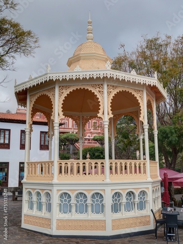 jardin et ville de la Orotava à Tenerife