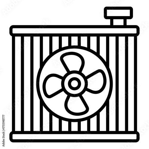 Car Radiator Icon