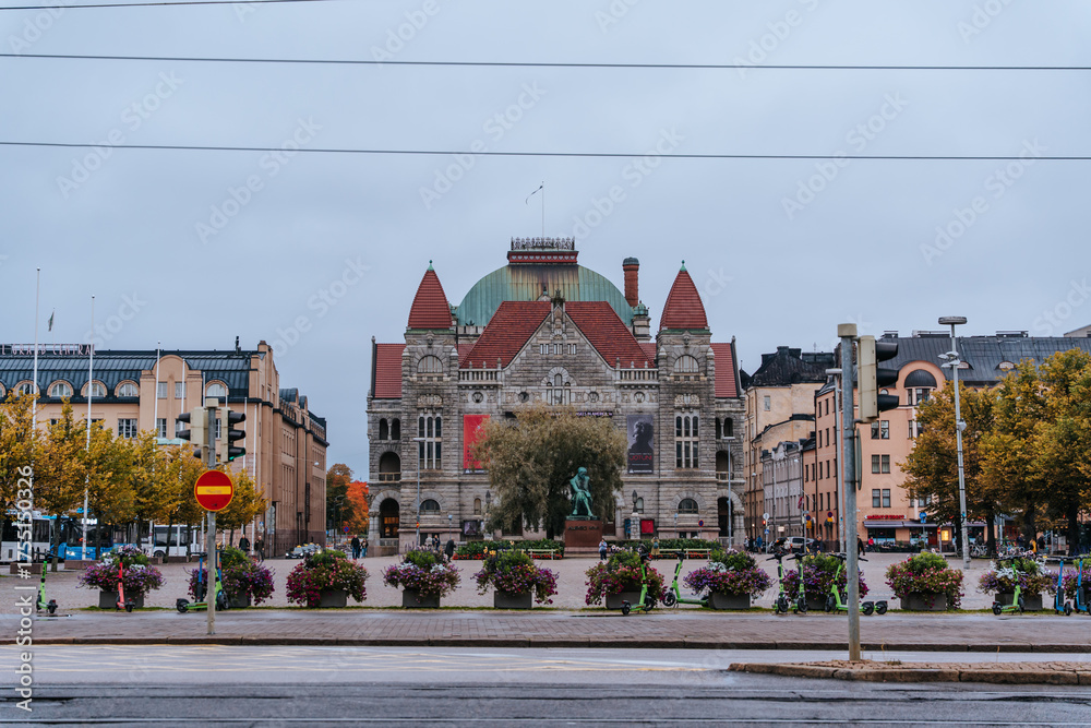 Fototapeta premium Helsinki City finland