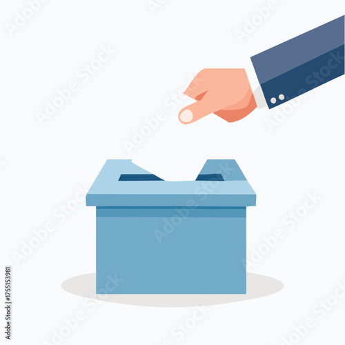 Symbole du choix démocratique citoyen