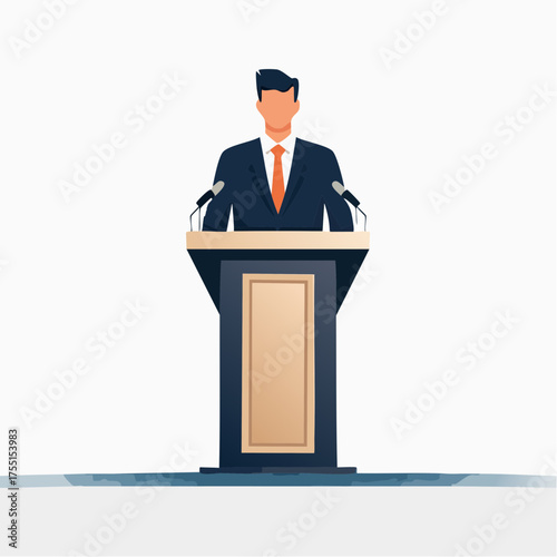 Symbole du discours et du débat politique