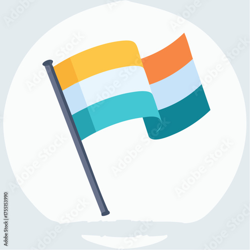 Symbole universel de nation et d’identité politique