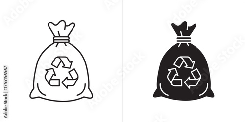 Open padlock icon in outline and solid black