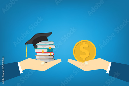 Investment in knowledge, student loan and scholarship	