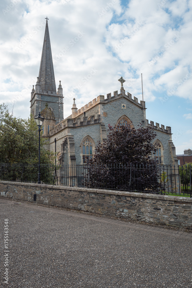 Obraz premium Londonderry, United Kingdom - August 16 2025 