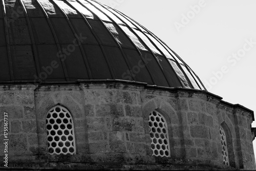 Canvas Print close-up of istanbul’s old mosque architecture