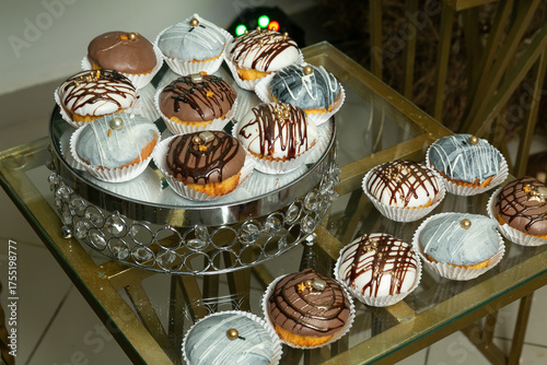 Delicious Candy Bar With Birthday Reception