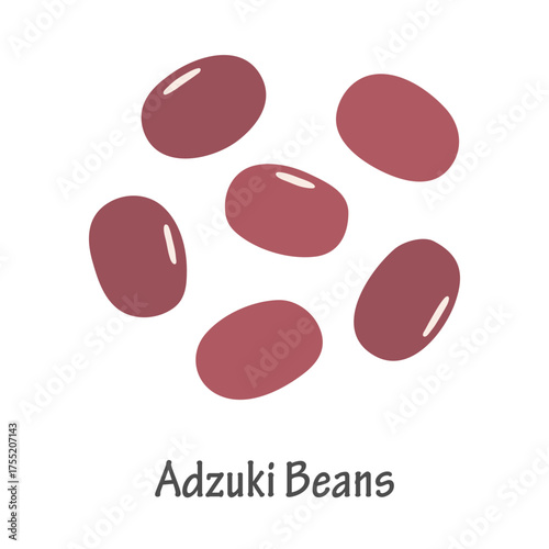 Hand Drawn Adzuki Beans Illustration