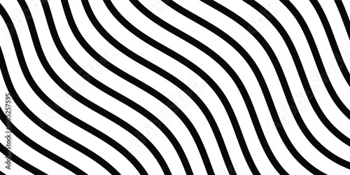 Vector Strips Abstract Background.optical art  wave design black and white.Line art optical art.