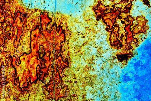 Old Rust Corrosion Detail Close-up