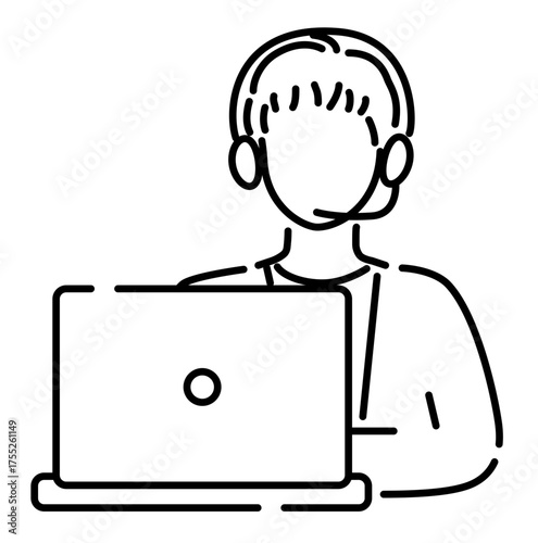 オペレーターやリモート会議や動画講座受講