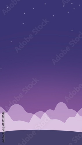 night sky with stars background illustration