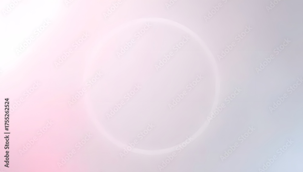 Fototapeta premium Soft Focus Aura A Gentle Circle of Light