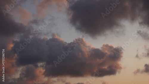 red cloud in the sky