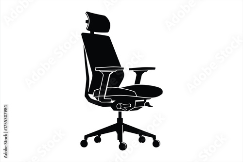 Office Chair Illustration