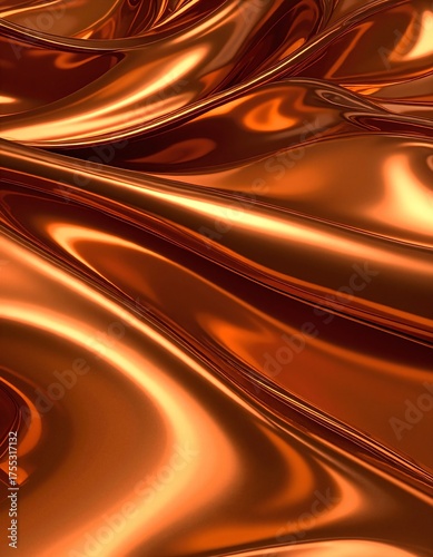 A close-up shot of rich, dark chocolate, showcasing its glossy surface and intricate texture, with delicate cocoa shavings scattered around.