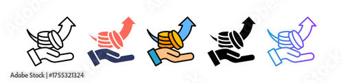 Increase Revenue multiple icon